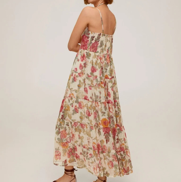 #38🔥Last 2🔥MANGO Floral maxi dress - Picture 5 of 9